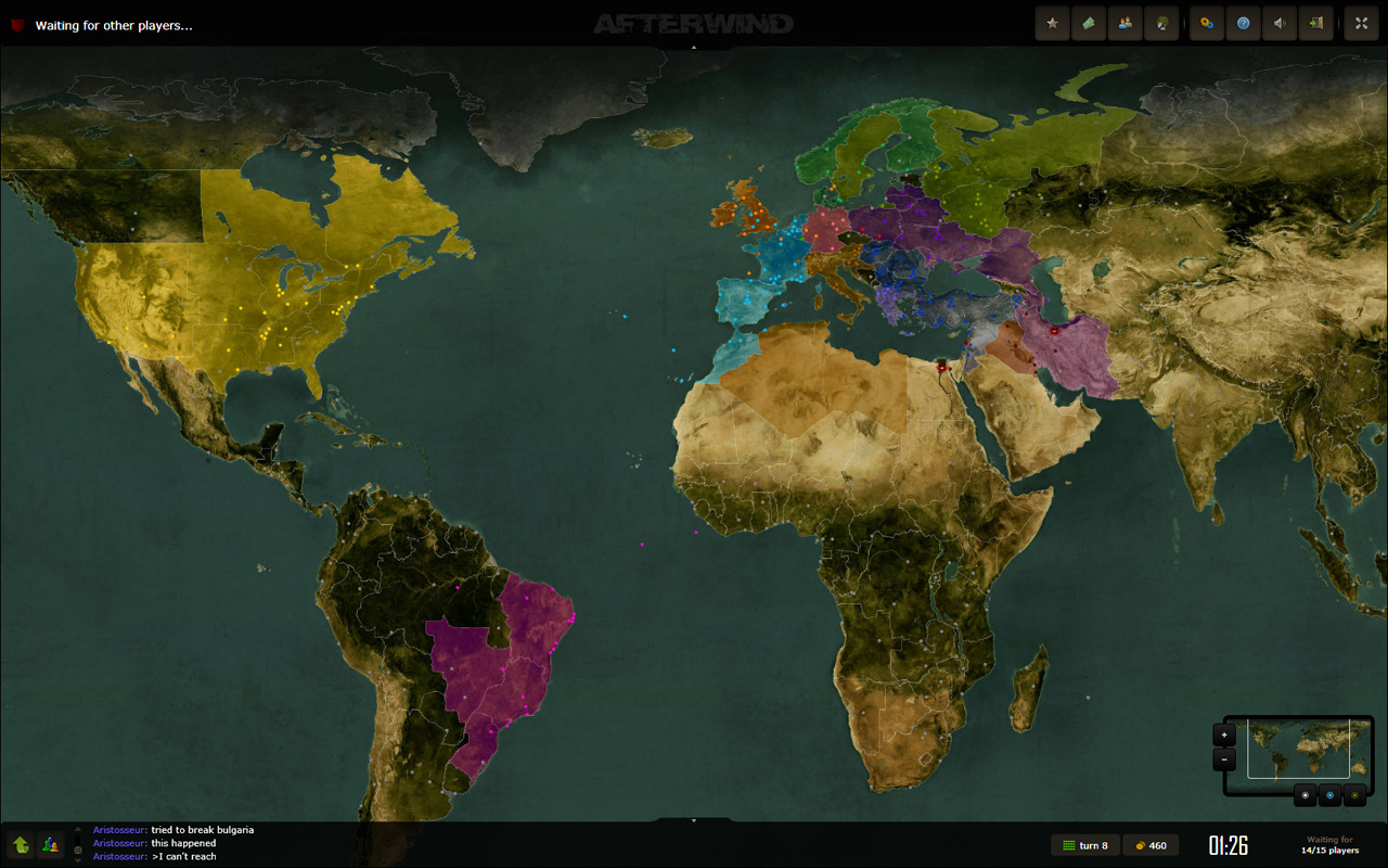 atWar - Play free multiplayer Strategy War Games like Risk Online and Axis & Allies