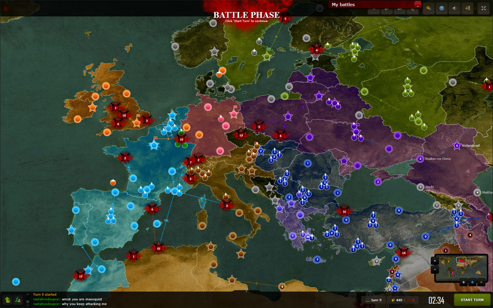 atWar | Free Strategy War Games | Play Multiplayer Risk Online